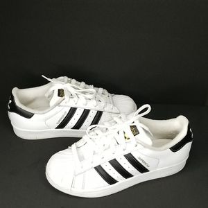 Adidas superstar Athletic shoe- White/Black